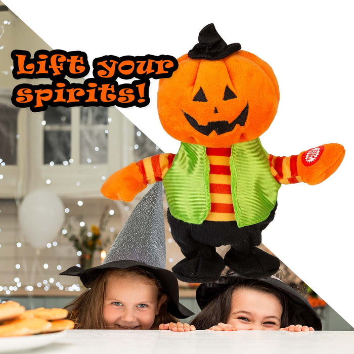 Halloween Walking Singing Plush | Animated Party Decoration | Pumpkin