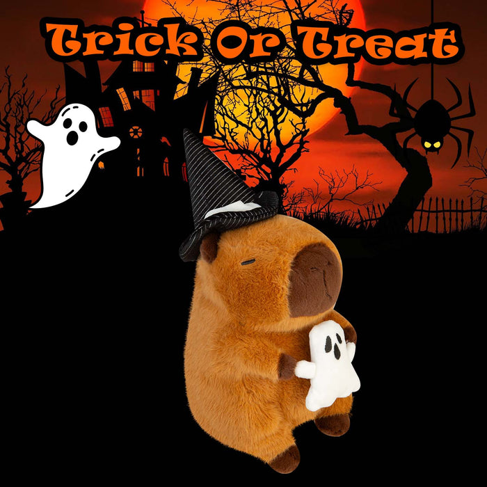 Halloween Capybara Soft Toy | 23cm | Plush Party Decoration | Ghost