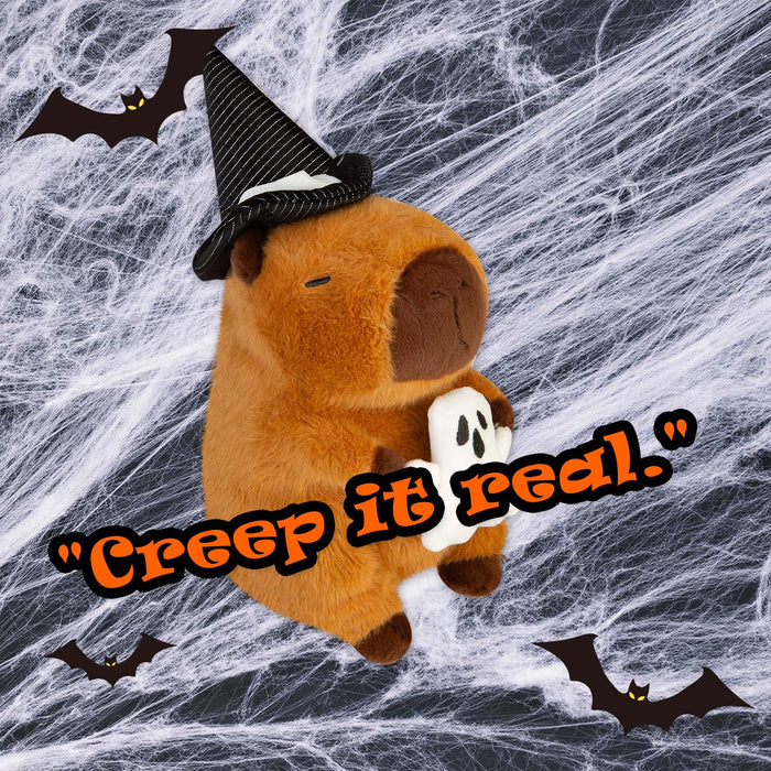 Halloween Capybara Soft Toy | 23cm | Plush Party Decoration | Ghost