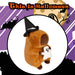 Halloween Capybara Soft Toy | 23cm | Plush Party Decoration | Ghost