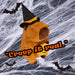 Halloween Capybara Soft Toy | 23cm | Plush Party Decoration | Pumpkin