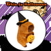 Halloween Capybara Soft Toy | 23cm | Plush Party Decoration | Pumpkin