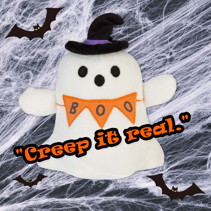 Halloween Ghost Soft Toy | 15cm | Plush Party Decoration | Boo