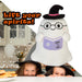 Halloween Ghost Soft Toy | 15cm | Plush Party Decoration | Book