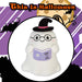 Halloween Ghost Soft Toy | 15cm | Plush Party Decoration | Book