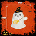 Halloween Ghost Soft Toy | 15cm | Plush Party Decoration | Broom