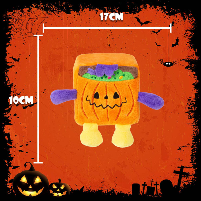 Halloween 10cm Squishy Cube Plush | Plush Party Decoration | Pumpkin