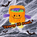 Halloween 10cm Squishy Cube Plush | Plush Party Decoration | Pumpkin