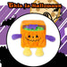 Halloween 10cm Squishy Cube Plush | Plush Party Decoration | Pumpkin