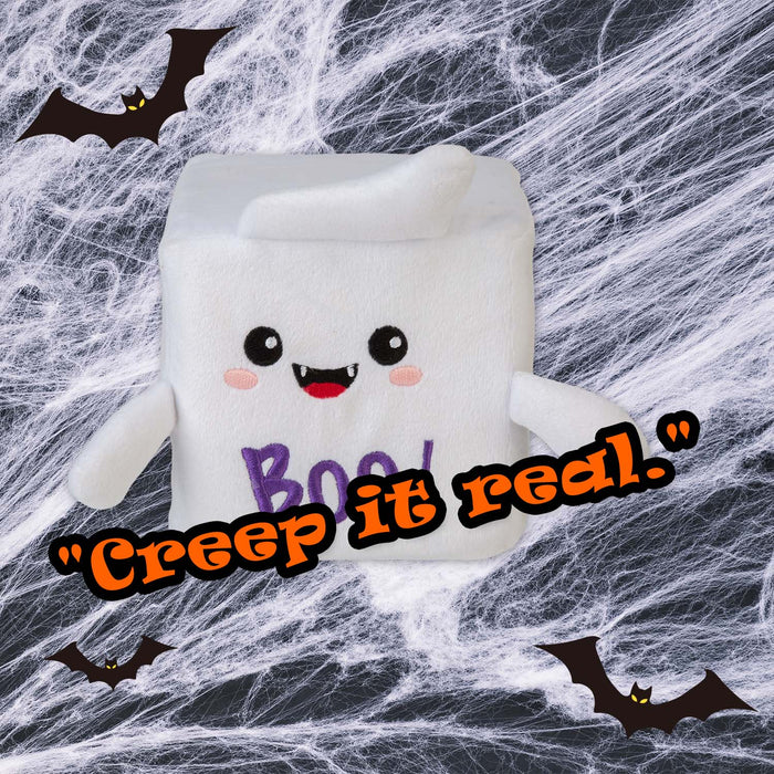 Halloween 10cm Squishy Cube Plush | Plush Party Decoration | Ghost