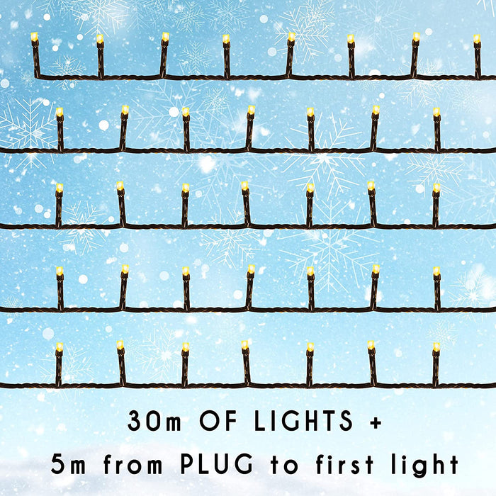 600 Led 7M Christmas Lights