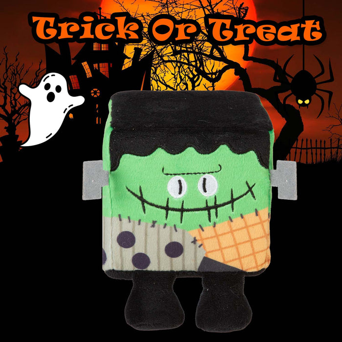 Halloween 10cm Squishy Cube Plush | Plush Decoration | Frankenstein