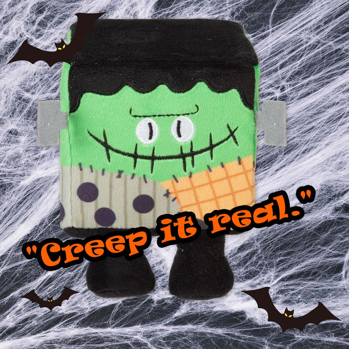 Halloween 10cm Squishy Cube Plush | Plush Decoration | Frankenstein