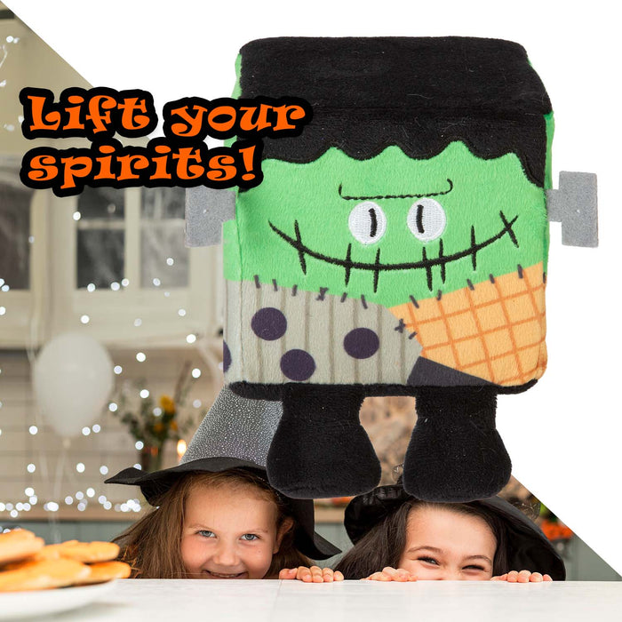 Halloween 10cm Squishy Cube Plush | Plush Decoration | Frankenstein