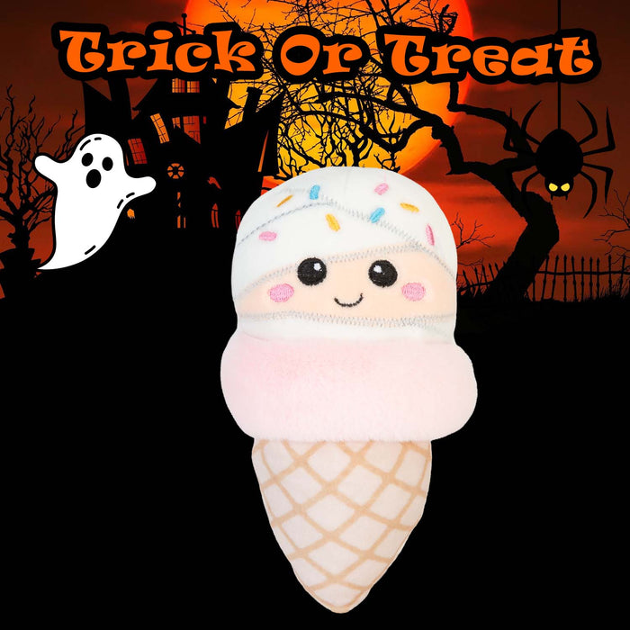 Halloween Ice Cream Soft Toy | 16cm | Plush Decoration | Mummy