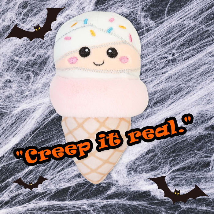 Halloween Ice Cream Soft Toy | 16cm | Plush Decoration | Mummy