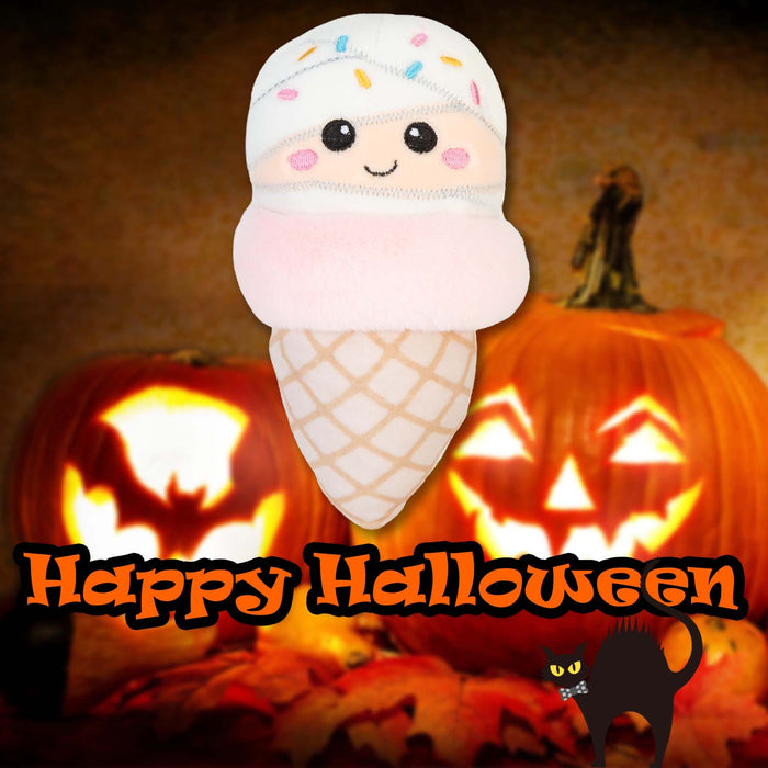 Halloween Ice Cream Soft Toy | 16cm | Plush Decoration | Mummy