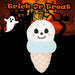 Halloween Ice Cream Soft Toy | 16cm | Plush Decoration | Ghost
