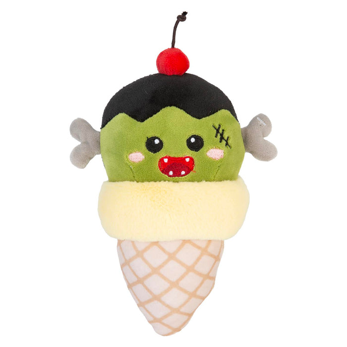 Halloween Ice Cream Soft Toy | 16cm | Plush Decoration | Frankenstein