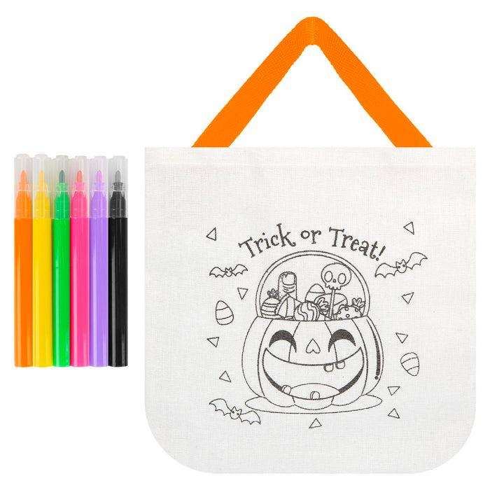 Halloween DIY Colour Me In Bag | Party Accessories | Trick Or Treat