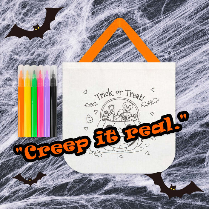 Halloween DIY Colour Me In Bag | Party Accessories | Trick Or Treat