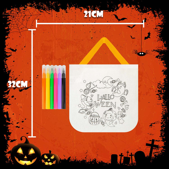 Halloween DIY Colour Me In Bag | Party Accessories | Halloween