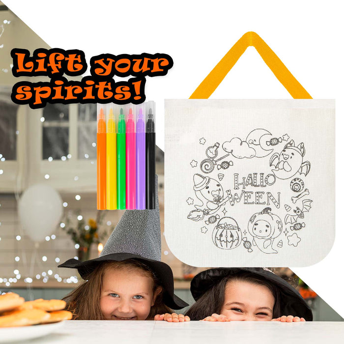 Halloween DIY Colour Me In Bag | Party Accessories | Halloween