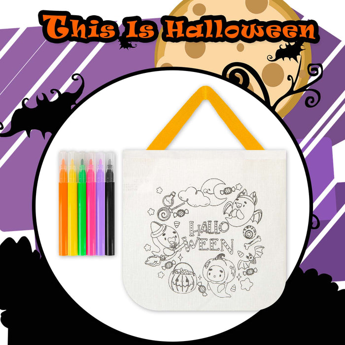 Halloween DIY Colour Me In Bag | Party Accessories | Halloween
