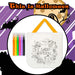 Halloween DIY Colour Me In Bag | Party Accessories | Halloween