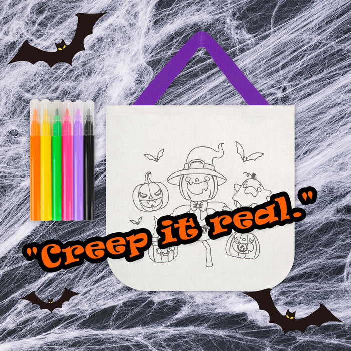 Halloween DIY Colour Me In Bag | Party Accessories | Scarecrow