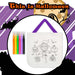 Halloween DIY Colour Me In Bag | Party Accessories | Scarecrow