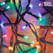 Christmas Lights Coloured 600 LED 30M - Festive Bright String Xmas Tree