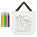 Halloween DIY Colour Me In Bag | Party Accessories | Cat Witch