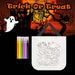 Halloween DIY Colour Me In Bag | Party Accessories | Cat Witch