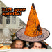 Halloween Spiders Web Witches Hat | Party Accessories | Orange