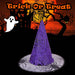 Halloween Spiders Web Witches Hat | Party Accessories | Purple