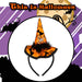 Halloween Witches Hat Headband | Party Accessories Decoration | Orange