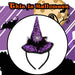 Halloween Witches Hat Headband | Party Accessories Decoration | Purple
