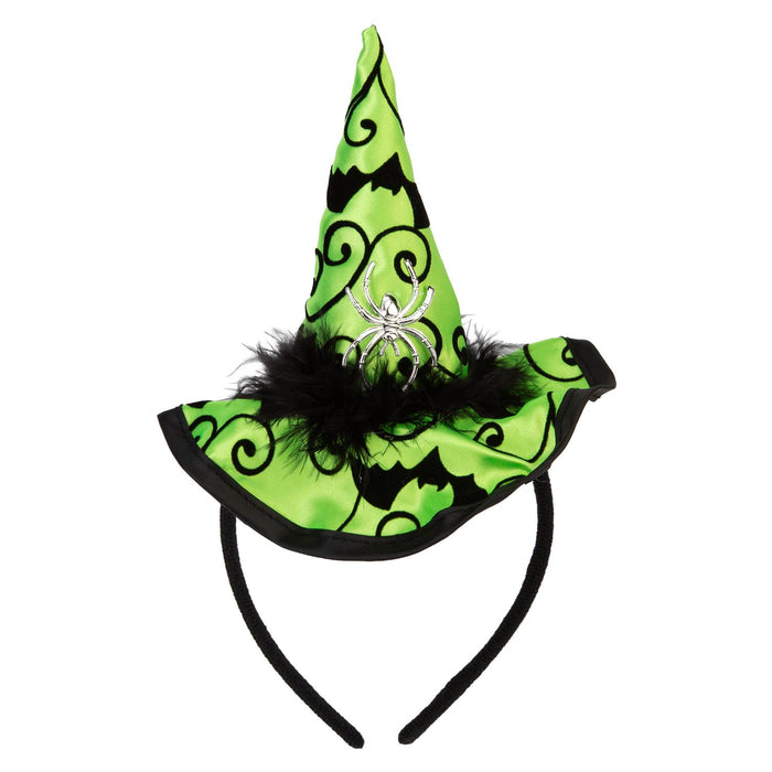 Halloween Witches Hat Headband | Party Accessories Decoration | Green