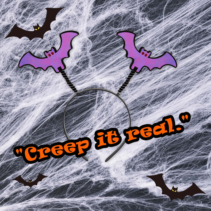 Halloween Iridescent Headband | Party Accessories Decoration | Bat