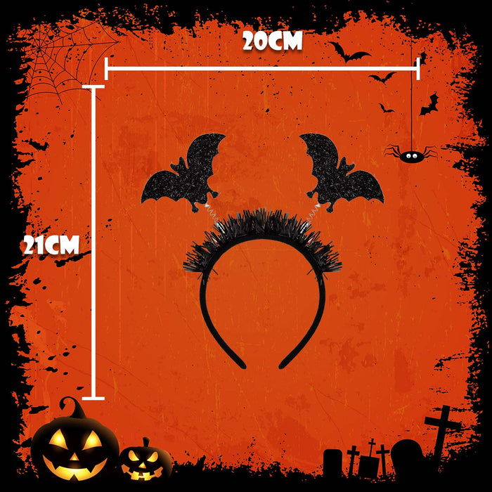 Halloween Glitter Headband | Party Accessories Decoration | Bat