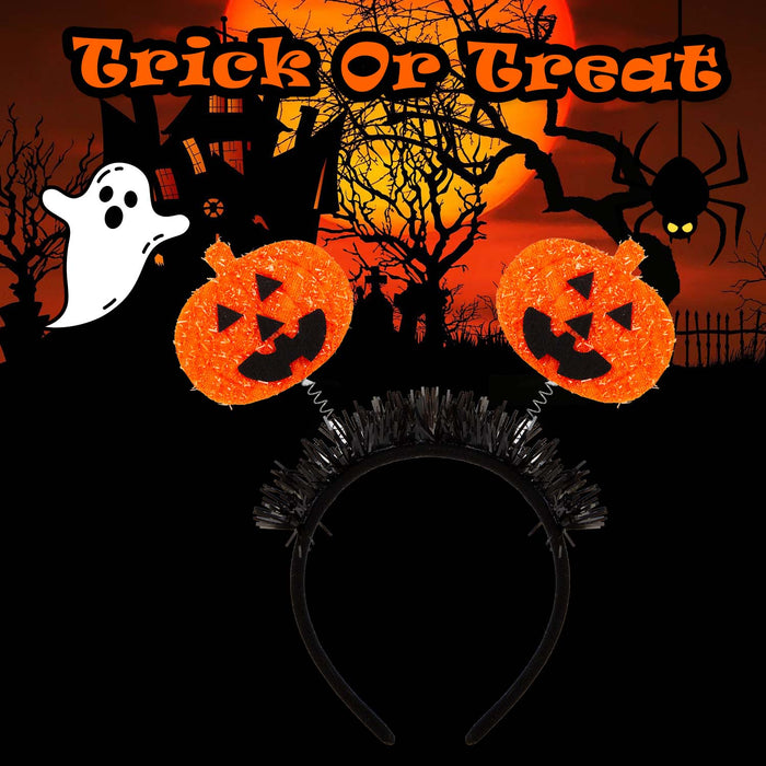 Halloween Glitter Headband | Party Accessories Decoration | Pumpkin