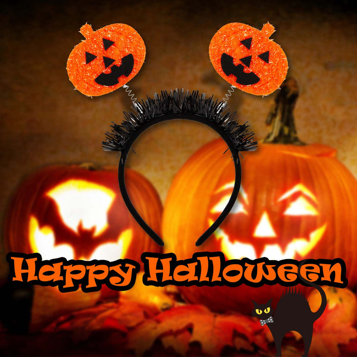 Halloween Glitter Headband | Party Accessories Decoration | Pumpkin