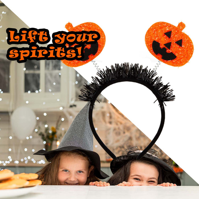 Halloween Glitter Headband | Party Accessories Decoration | Pumpkin