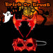 Halloween Mask & Headband Set | Party Accessories Decoration | Devil