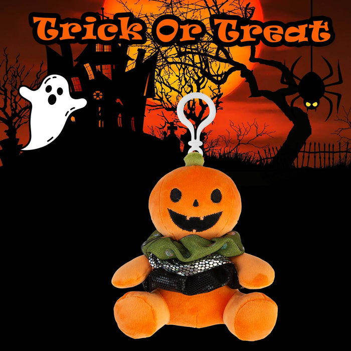 Halloween 15cm Scrunch Bunch Scrunchies | Party Accessories | Pumpkin