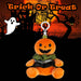 Halloween 15cm Scrunch Bunch Scrunchies | Party Accessories | Pumpkin
