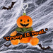 Halloween 15cm Scrunch Bunch Scrunchies | Party Accessories | Pumpkin