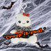 Halloween 15cm Scrunch Bunch Scrunchies | Party Accessories | Ghost