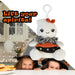 Halloween 15cm Scrunch Bunch Scrunchies | Party Accessories | Ghost